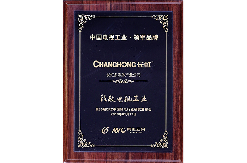 中國電視工業 . 領軍品牌